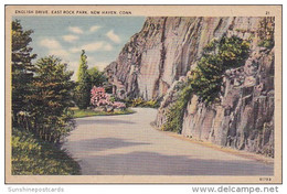 English Drive East Rock Park New Haven Connecticut 1944 - New Haven