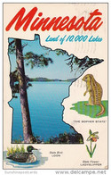 State Map Of Minnesota 1988 - St Paul