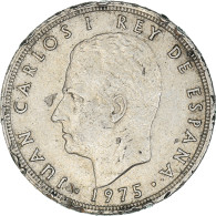 Monnaie, Espagne, Juan Carlos I, 5 Pesetas, 1975, B+, Copper-nickel, KM:807 - Autres & Non Classés