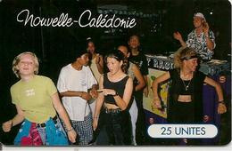 CARTE-PUCE-NOUVELLE CALEDONIE-NC58-25U-08/98 -GEM1B-MAXI MUSIC SHOW- DANCES-UTILISE-BE - Nouvelle-Calédonie