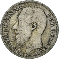 Monnaie, Belgique, Leopold II, Franc, 1887, TB+, Argent, KM:29.1 - 1 Frank