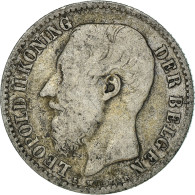 Monnaie, Belgique, Leopold II, Franc, 1887, TB+, Argent, KM:29.1 - 1 Franc