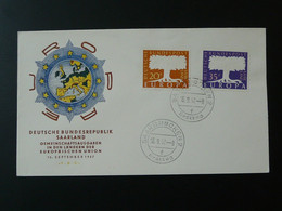 FDC Europa 1957 Sarre Saar Ref 816 - FDC