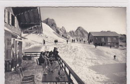 Charmey, Vounetz. Restaurant Des Dents Vertes, Animée. Carte-photo - Charmey