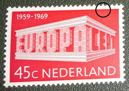 Nederland - MAST - 926 PM1 - 1969 - Plaatfout - Postfris - Diagonaal Krasje In Zegelrand - Varietà & Curiosità