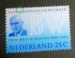 Nederland - MAST - 963 PM1 - 1970 - Plaatfout - Postfris - Puntje En Krasje Bij De W - Errors & Oddities