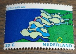 Nederland - MAST - 1002 PM1 - 1972 - Plaatfout - Postfris - Vlekje Boven RL Van NEDERLAND - Plaatfouten En Curiosa