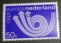 Nederland - MAST - 1031 PM - 1973 - Plaatfout - Postfris - Paars Puntje In Rechterpijlpunt - Variedades Y Curiosidades