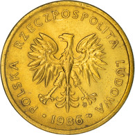 Monnaie, Pologne, 2 Zlote, 1986, Warsaw, TTB+, Laiton, KM:80.2 - 1859-1909: Indian Head