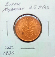 Burma (Myanmar) 1980 - 25 Pyas - Birmania