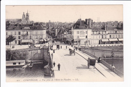 101 - COMPIEGNE - Vue Prise De L'Hôtel De Flandre - Compiegne