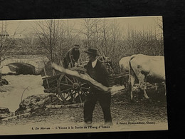 Cpa En Morvan , L’Yonne à La Sortie De L’étang D’Yonne Edition Cecodi D’après 1900 Qualité - Franche-Comté