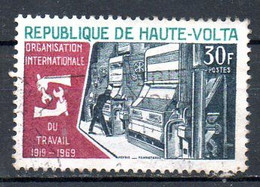 HAUTE-VOLTA. N°196 Oblitéré De 1969. O.I.T.. - OIT