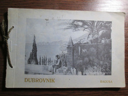 Old Illustrated Booklet Of Dubrovnik Croatia Kingdom Of Yugoslavia - Architektur/Design