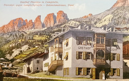 Cartolina - Gasthof Placidia In Campitello - Dolomitenstrasse - Tirol - 1910 Ca. - Non Classés