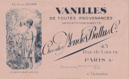 Vanilles Chevalier Mendes Ballu & Co Paris - Alimentare