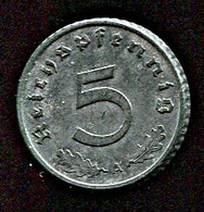 Germany 5 Reichpfennig 1942, Letter A - 5 Reichspfennig