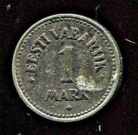 Estonia:1 Mark 1922 - Estonie