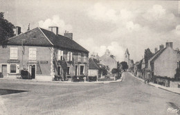 (192)  CPA   Sancergues   Hôtel De L' Esperance Et Grande Rue - Sancergues