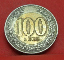 100 Leke 2000 - TTB - Pièce De Monnaie Albanie Collection - N19515 - Albanien