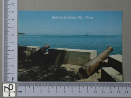 TIMOR - BATERIA DA COSTA -  DILÍ -   2 SCANS  - (Nº44345) - Oost-Timor