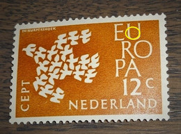 Nederland - MAST - 757 PM1 - 1961 - Plaatfout - Postfris - Vlek In U Van EU - Plaatfouten En Curiosa