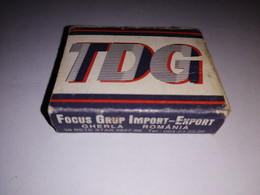 Romania Old Matchbox - TDG - Zündholzschachteln