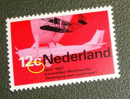 Nederland - MAST - 909 PM3 - 1968 - Plaatfout - Postfris - Zwart Vlekje Onderaan De 12C - Varietà & Curiosità