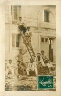 Le Grand St Léger * Villers En Arthies * Carte Photo * Scène De Travaux , Ouvriers * à Situer Dans Le Village ! - Altri & Non Classificati