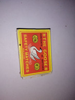 Old Matchbox - The Goose - China - Zündholzschachteln