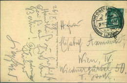 1928, Sonderkarte Zur ILA (Internationale Luftfahrt Ausstellung" Die "Bremen" Auf Der ILA - Covers