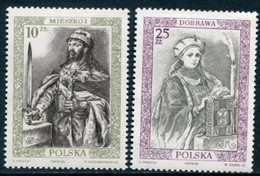 POLAND 1986 Polish Rulers I MNH / **.  Michel 3066-67 - Ongebruikt