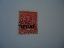 LEVANT  OVERPRINT   U.K   USED STAMPS - Brits-Levant