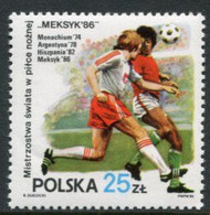 POLAND 1986 Football World Cup MNH / **.  Michel 3028 - Ungebraucht