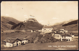 1932 Gelaufene AK Aus Tarasp Mit Schloss, Gestempelt Vulpera. - Tarasp