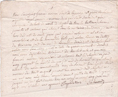 1761 - Acte De L'arpenteur Royal - 4 Pages - Mentions De Moreau Sieur De Lajarige Et Pierre De Lavaud - Manuscrits