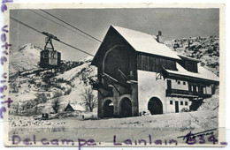 - Téléférique De Serre Chevallier, La Gare De Départ à Chantemerle, Cliché Peu Courant, Non écrite Coins Ok, TBE, Scans. - Autres & Non Classés