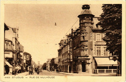 CPA AK St-LOUIS - Rue De MULHOUSE (473116) - Saint Louis