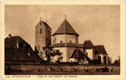 CPA AK OTTMARSHEIM - L'Église Octogone (473133) - Ottmarsheim