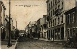 CPA AK LYON - Grande Rue De Montplaisir Et La Poste (470369) - Lyon 8
