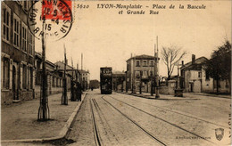 CPA AK LYON-MONPLAISIR - Place De La Bascule (470370) - Lyon 8