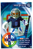 CARTE CARREFOUR, PLAYMOBIL N° 68 - HOCKEY-SUR-GLACE, AXEL, 2021, GEOBRA - Other & Unclassified