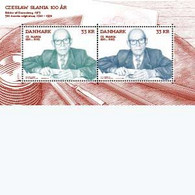 Denmark.2021.Czesław Słania -  Postage Stamp And Banknote Engraver.s/s **. - Blocs-feuillets