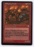 MAGIC The GATHERING  "Pillaging Horde"---PORTAL (MTG--107-8) - Autres & Non Classés