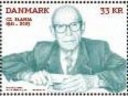 Denmark.2021.Czesław Słania -  Postage Stamp And Banknote Engraver.1 V. **. - Neufs