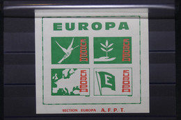 FRANCE - Vignette Bloc  Non Dentelé Europa -  L 104376 - Blocks & Sheetlets & Booklets