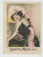 CHROMOS CIGARETTES - PUB Pour CIGARETTES MELIA ALGER - Portrait Artiste 1900 - FLEURON - Melia