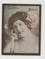 CHROMOS CIGARETTES - PUB Pour CIGARETTES MELIA ALGER - Portrait Artiste 1900 - FLEURON - Melia