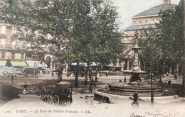 Paris - 1er Arrondissement - La Place Du Théâtre Français - Diligence Attelage - Paris (01)