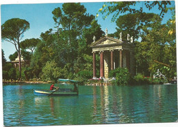 AA219 Roma - Villa Borghese - Il Laghetto / Non Viaggiata - Parks & Gärten